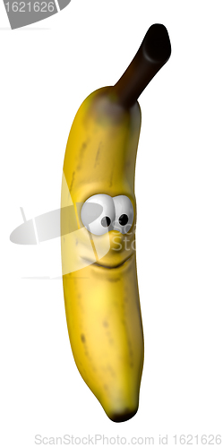 Image of smiling banana