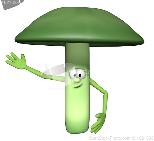 Image of green mushroom