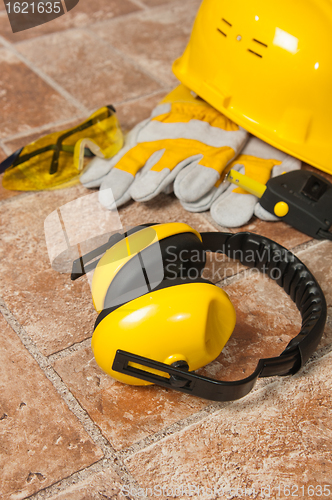 Image of Safety gear kit close up 