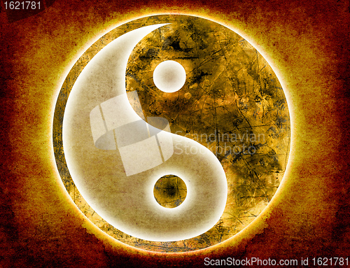 Image of yin and yang background