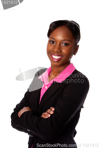 Image of Happy smiling business woman