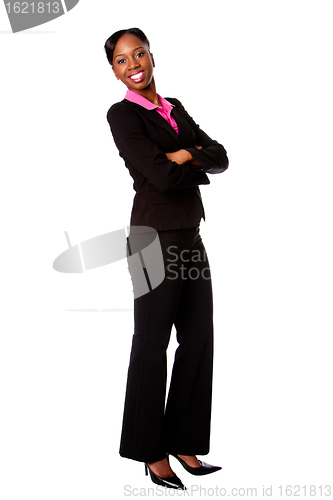 Image of Happy smiling business woman