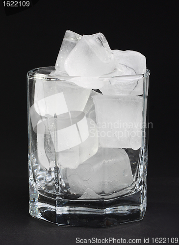 Image of Ice inside a glass