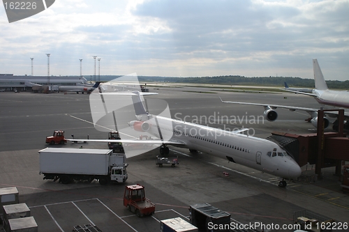 Image of Airplane at airport