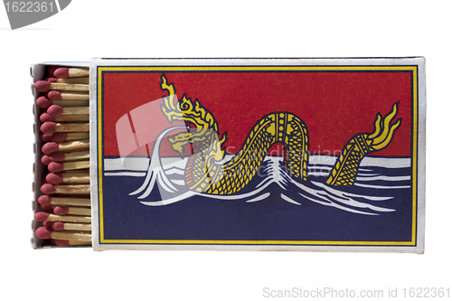 Image of Matches with dragon