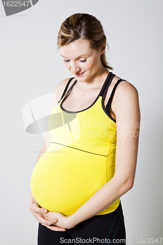 Image of Portrait of a pregnant woman