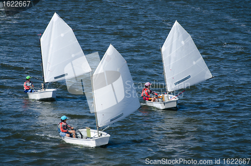 Image of Sailing boat competition