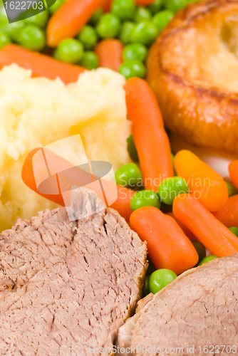 Image of English Sunday lunch