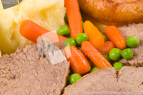 Image of English Sunday lunch