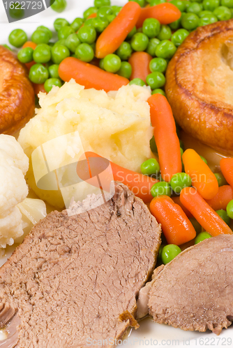 Image of Traditional English Sunday lunch