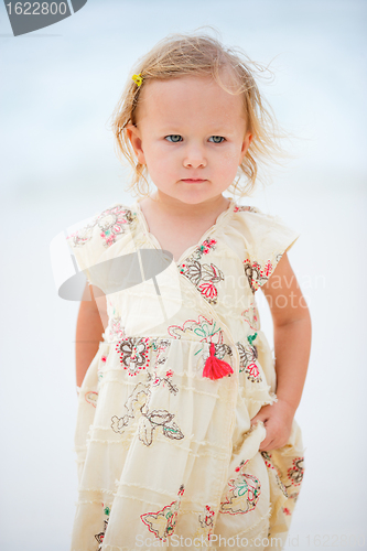 Image of Adorable toddler girl