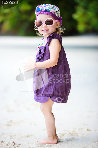 Image of Adorable toddler girl