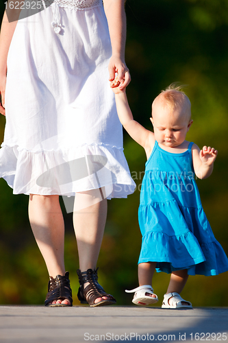 Image of Family outdoors