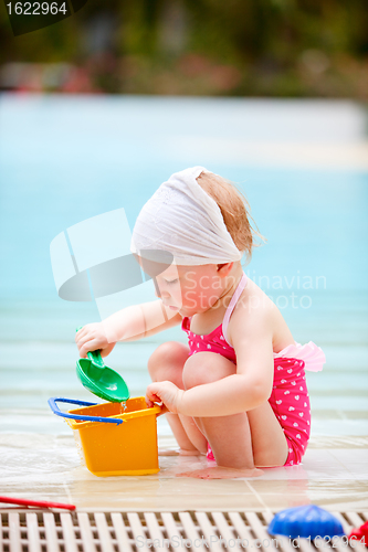 Image of Toddler on vacation