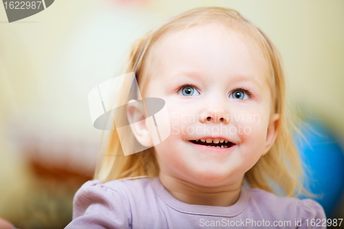 Image of Adorable toddler girl