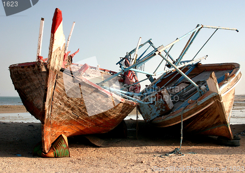 Image of Abandoned dhows