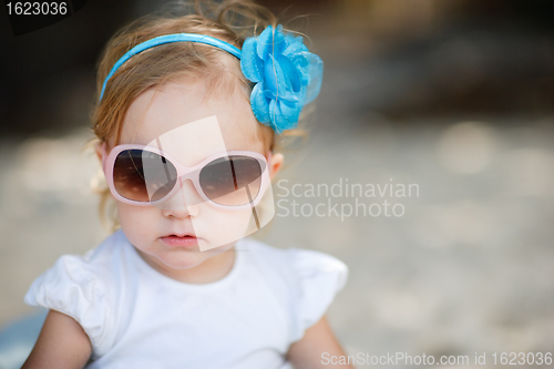 Image of Adorable toddler girl