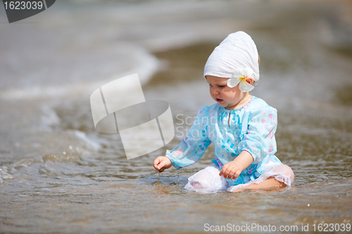 Image of Baby at the beach