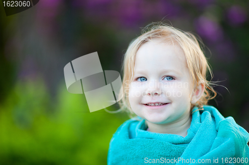 Image of Toddler girl portrait