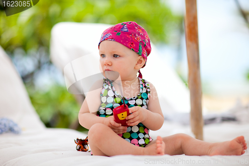 Image of Baby on vacation