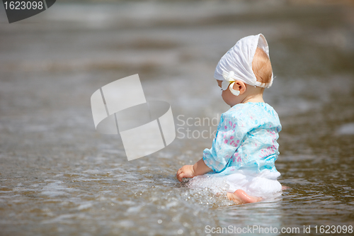 Image of Baby at the beach