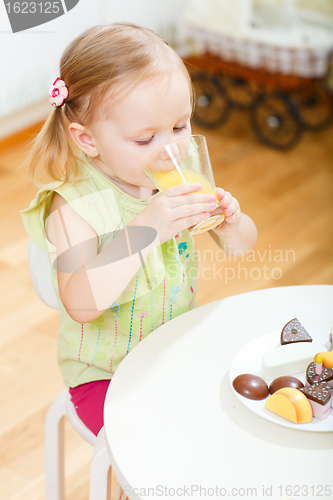 Image of Adorable little girl