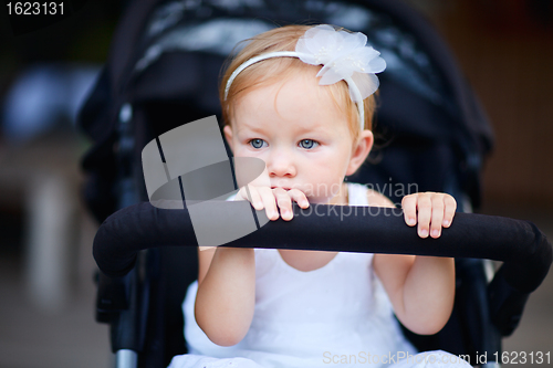 Image of Little girl on vacation