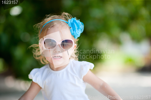 Image of Adorable toddler girl