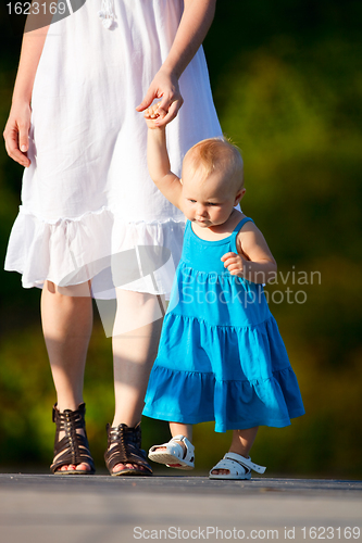Image of Family outdoors