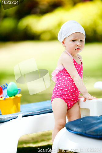 Image of Toddler on vacation