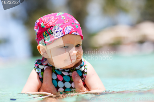 Image of Swimming baby