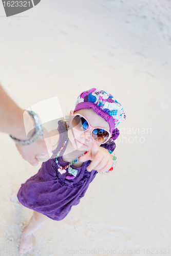 Image of Adorable toddler girl