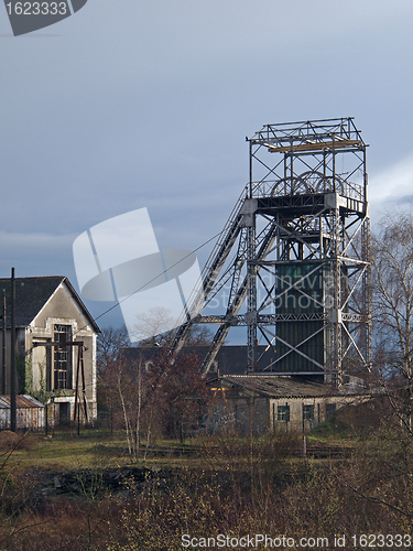 Image of Old slate mine chevalement