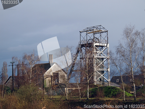 Image of Old slate mine chevalement