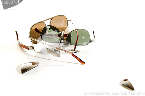 Image of Last Years Sunglasses. Copyspace