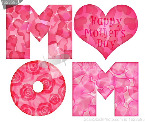 Image of Happy Mother's Day Mom Alphabet