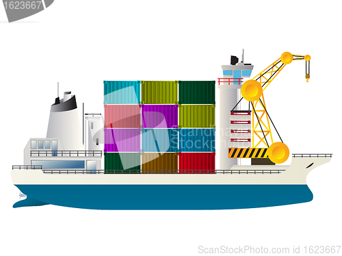 Image of Container ship