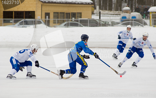 Image of Dynamo(white) vs Zorkij(blue)