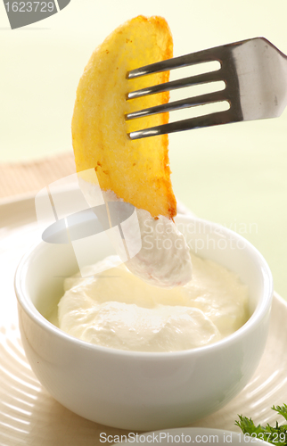 Image of Wedge Into Sour Cream