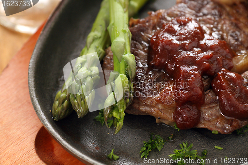 Image of Asparagus And Steak