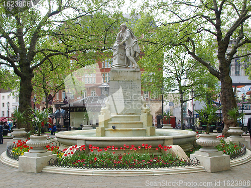 Image of Shakespeare statue