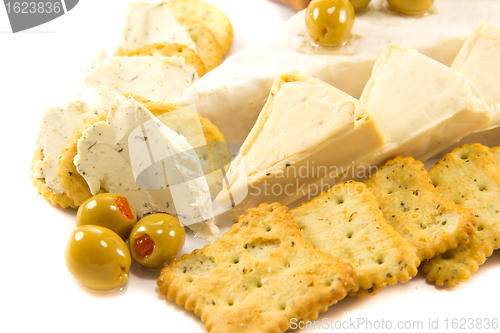 Image of Cheese and olives