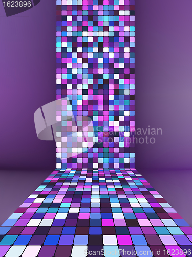 Image of Glowing illustration background. EPS 8