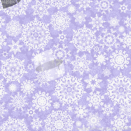 Image of Christmas seamless pattern snowflake. EPS 8