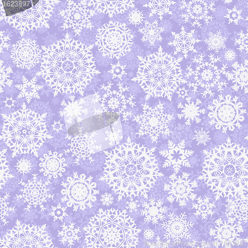Image of Christmas seamless pattern snowflake. EPS 8