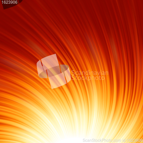 Image of Abstract glow Twist with golden flow. EPS 8