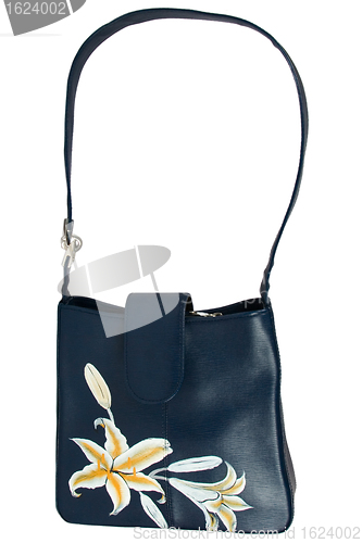 Image of A floral pattern women hand bag