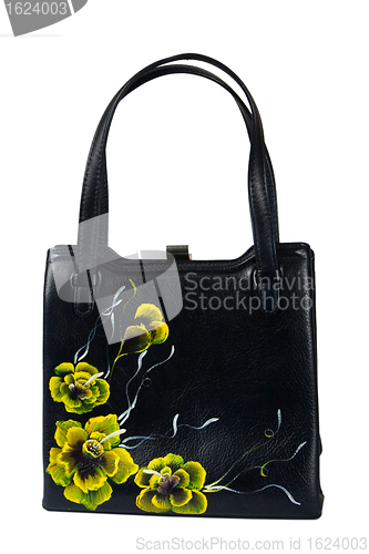 Image of A floral pattern women hand bag