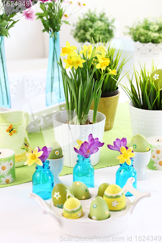 Image of Place setting for Easter