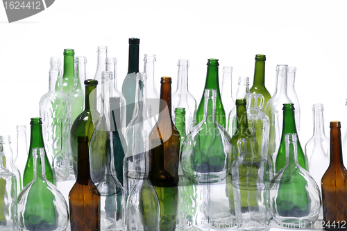 Image of glass bottles